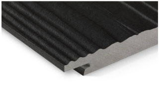 Picture of Swisspearl Plank Connect 11mm x 210mm CP180 Signal Black 3m
43120060 (1.67 boards per m2 & 10% wastage and cuts - 64 per pallet)