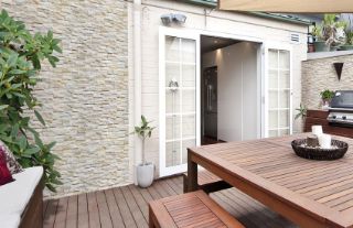 Picture of Pavestone Porcelain Rock Stack Cladding Cream