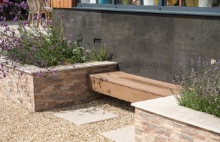 Picture of Pavestone Porcelain Rock Stack Cladding Rust