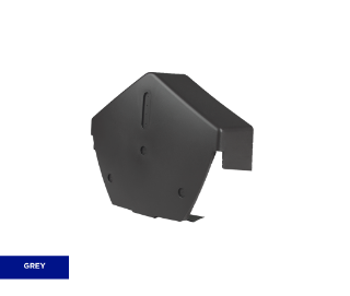 Picture of Timloc Universal Dry Fix Angled Ridge End Cap Grey