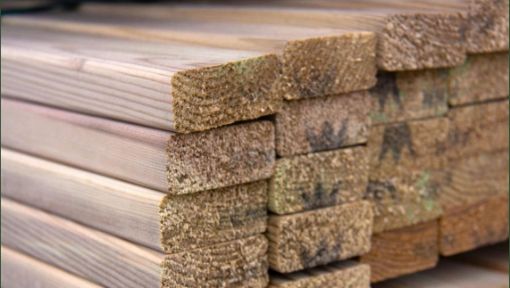 Picture of Green Treated Landscape Batten 